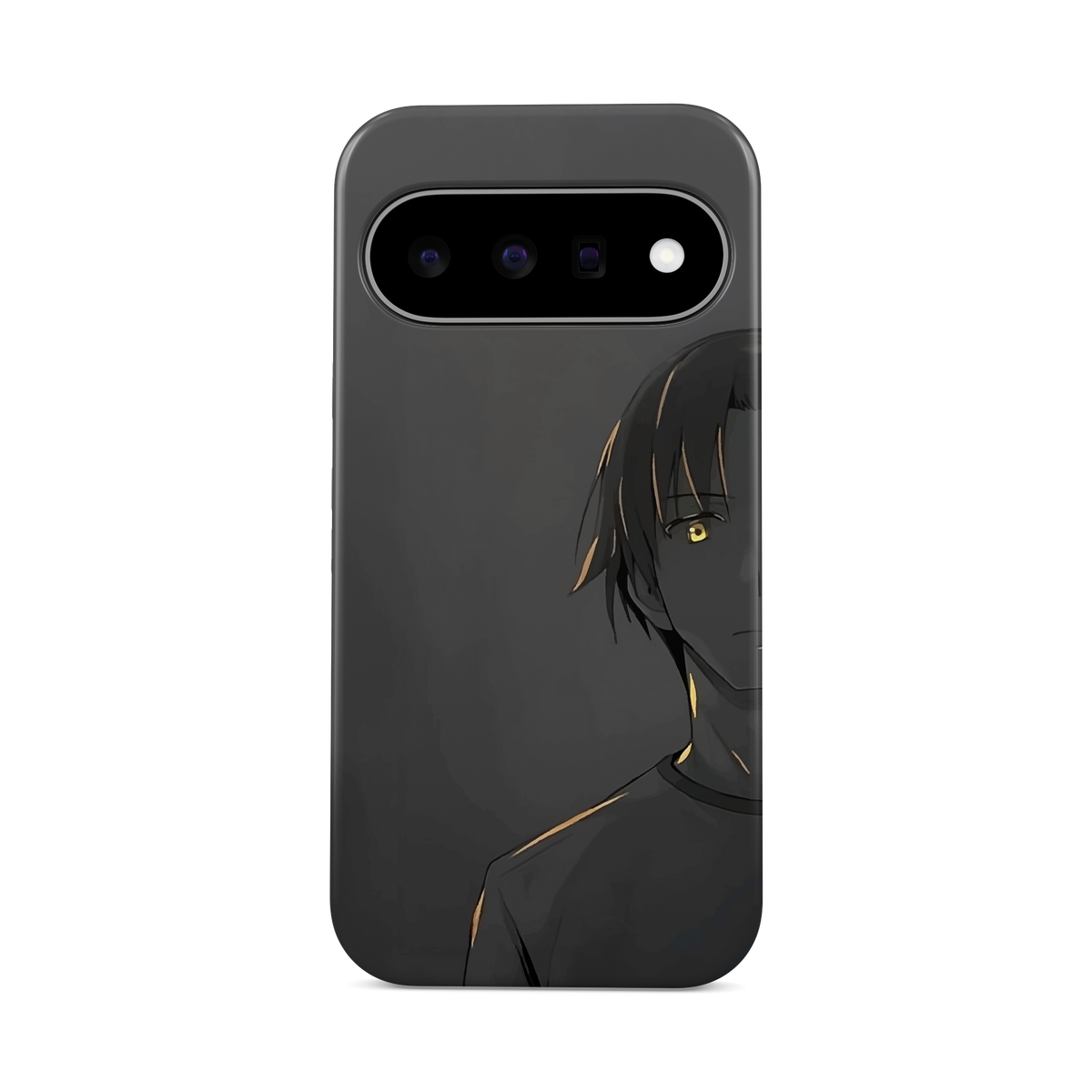 Google Pixel 11 | No Feelings | Kiyotaka Ayanokoji phone case, front view.