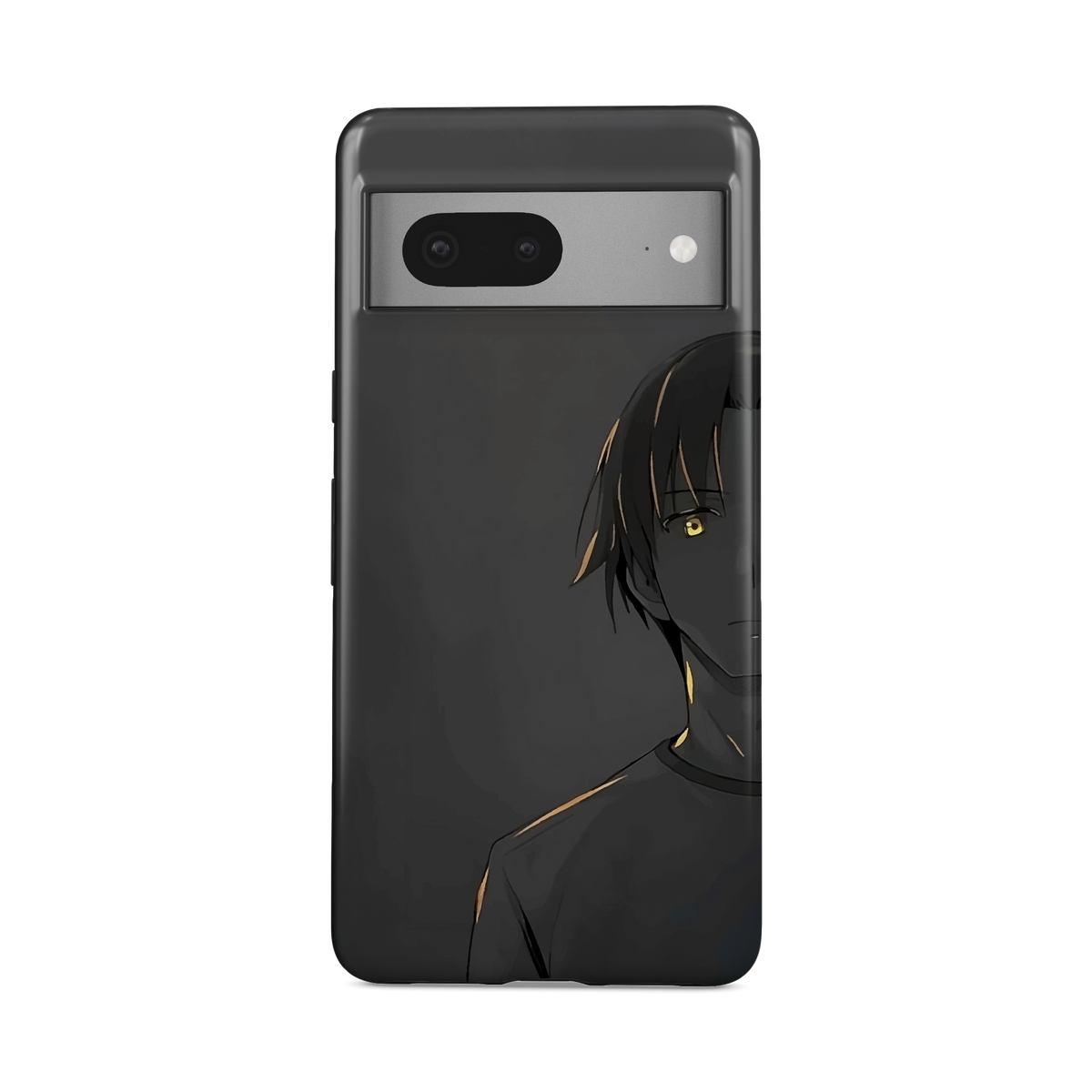 Google Pixel 7A | No Feelings | Kiyotaka Ayanokoji phone case, front view.