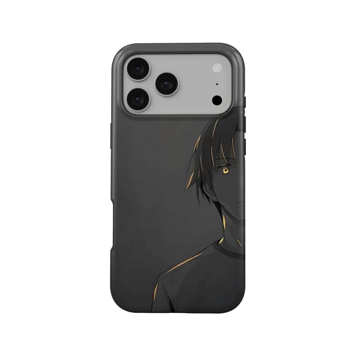iPhone 17 Pro Max | No Feelings | Kiyotaka Ayanokoji phone case, front view.