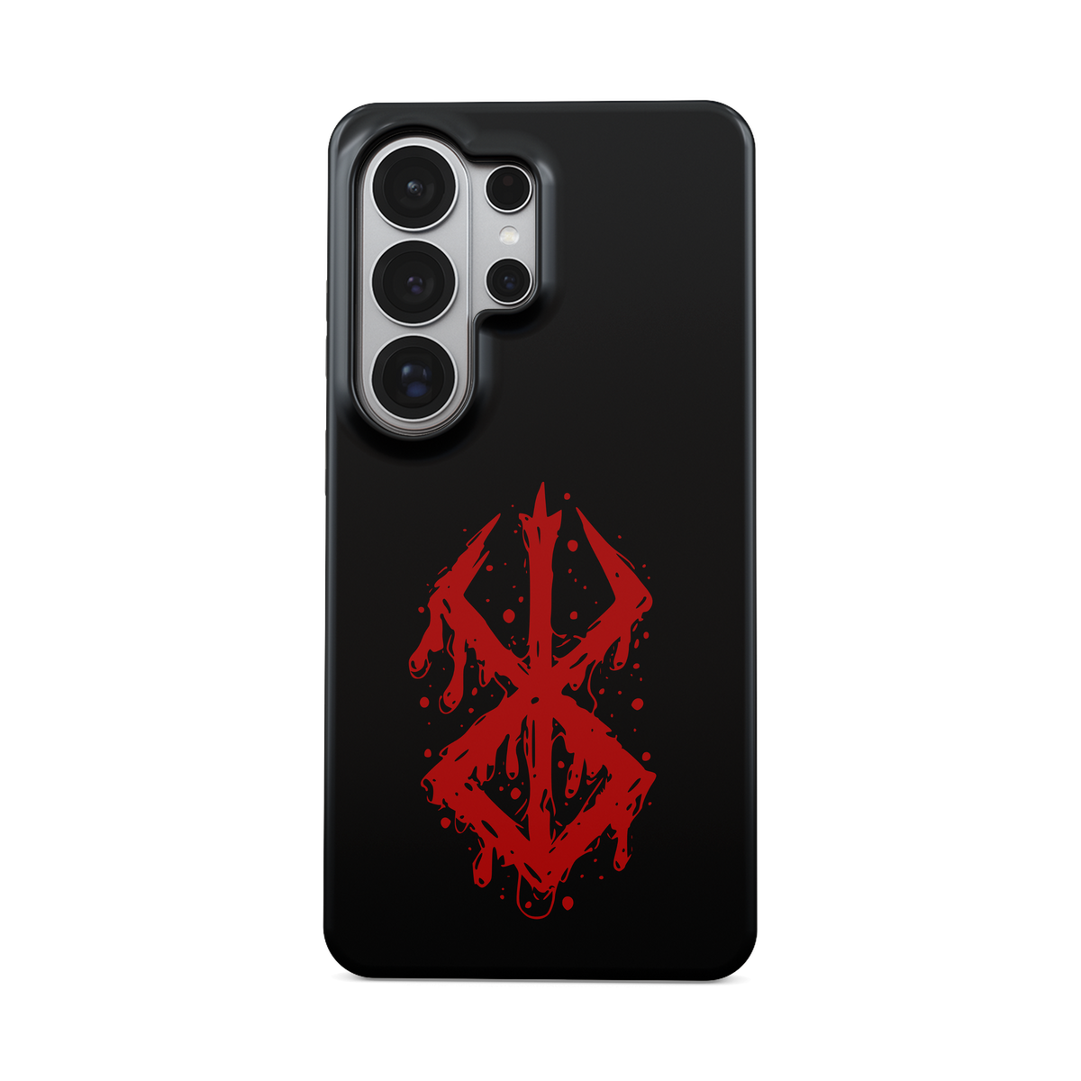 Samsung Galaxy S26 Ultra | Brand of Sacrifice: Blood Splatter phone case, front view.