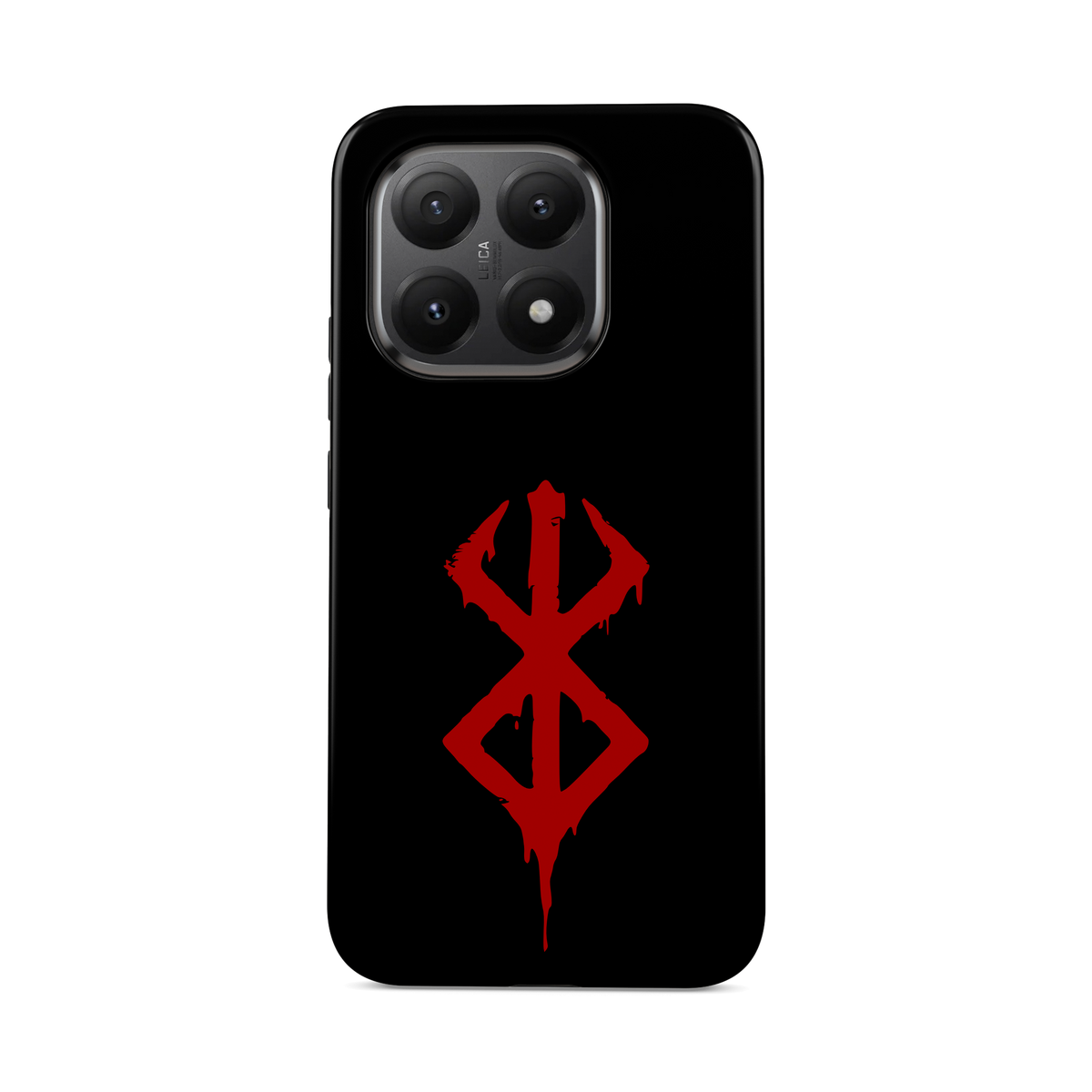 Xiaomi 15T | Brand of Sacrifice: Bloody phone case, front view.