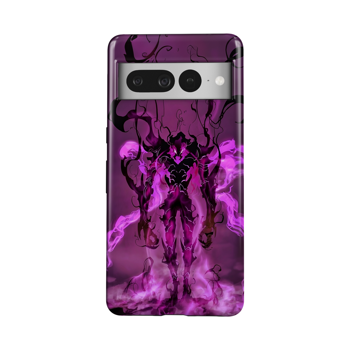 Google Pixel 7 Pro | Aura | Beru phone case, front view.