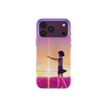 iPhone 18 Pro | Chase You | Mitsuha Miyamizu phone case, front view.