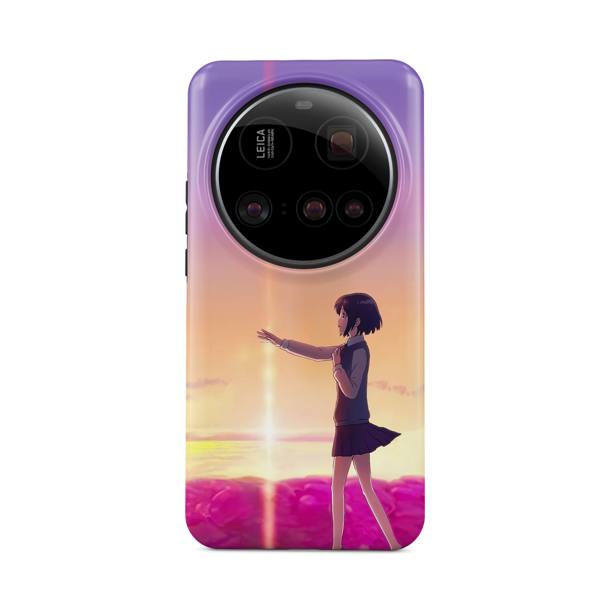 Xiaomi 15 Ultra | Chase You | Mitsuha Miyamizu phone case, front view.