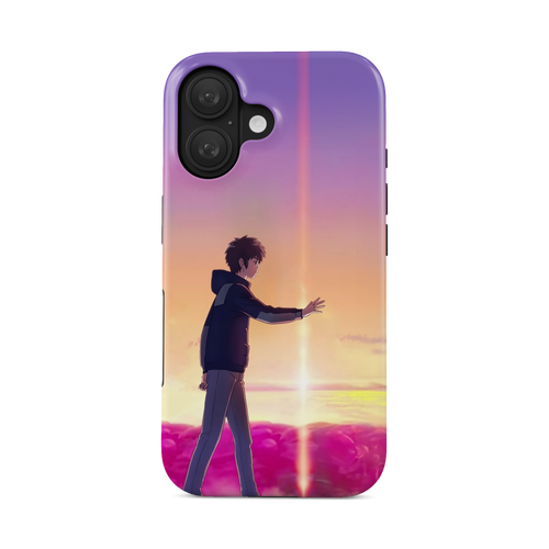 iPhone 16 | Chase You | Taki Tachibana phone case, front view.