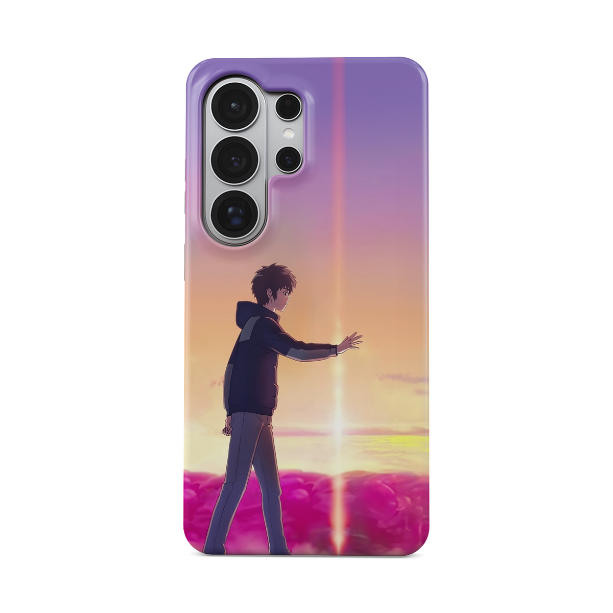 Samsung Galaxy S26 Ultra | Chase You | Taki Tachibana phone case, front view.