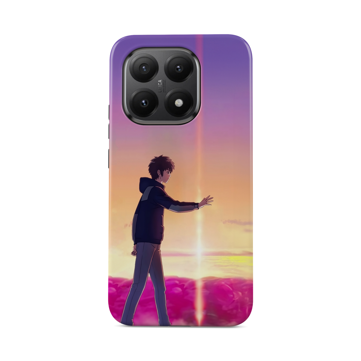 Xiaomi 15T | Chase You | Taki Tachibana phone case, front view.