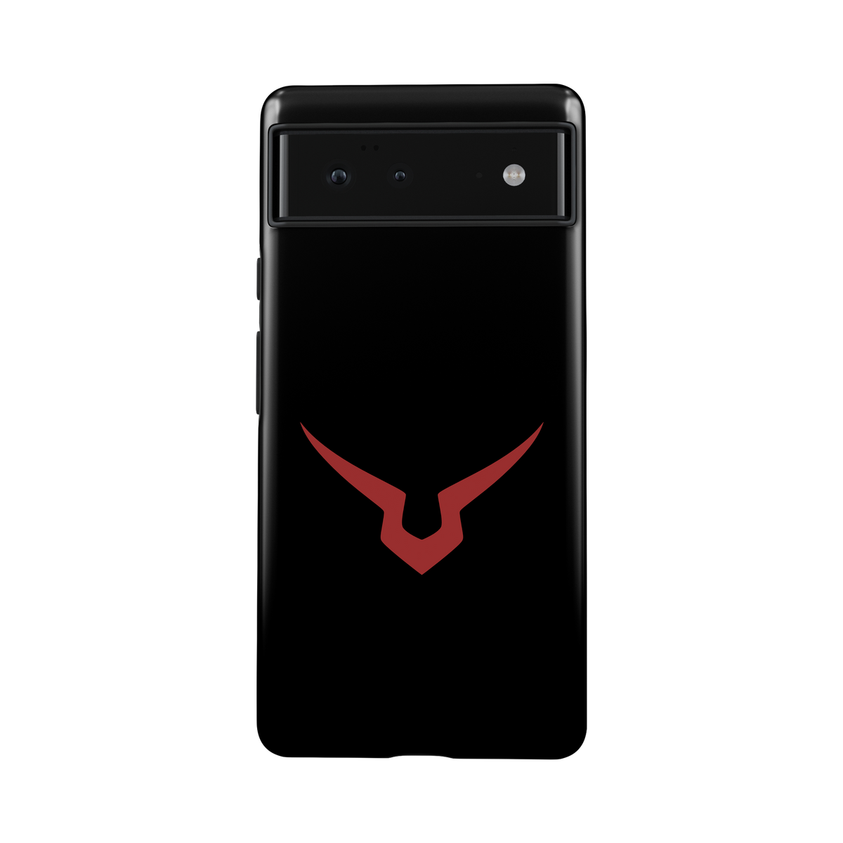 Google Pixel 6A | Geass Symbol phone case, front view.