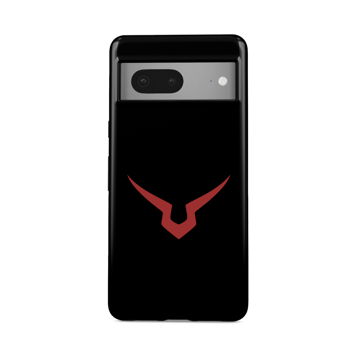 Google Pixel 7A | Geass Symbol phone case, front view.