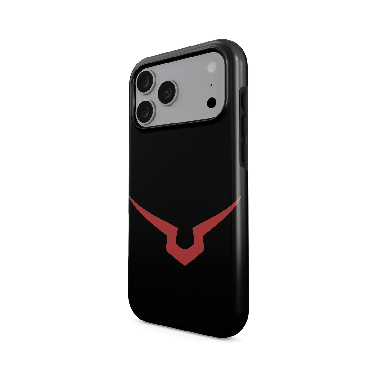 iPhone 17 Pro Max | Geass Symbol phone case, angled view.