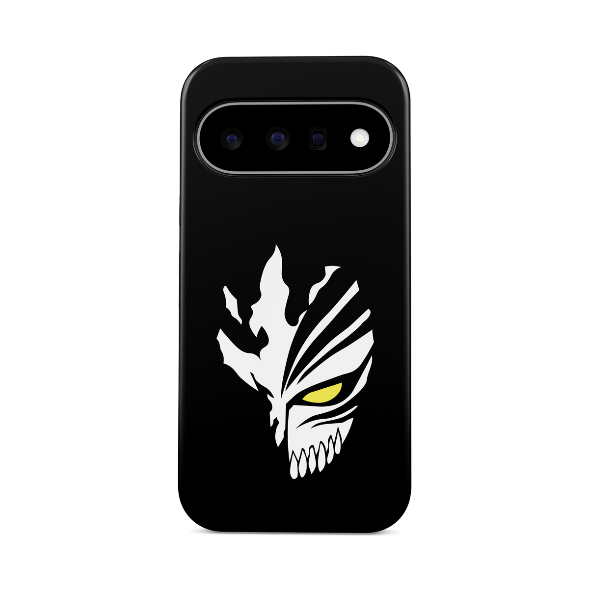 Google Pixel 11 | Semi Hollow Mask | Ichigo Kurosaki phone case, front view.