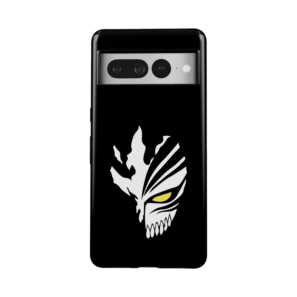 Google Pixel 7 Pro | Semi Hollow Mask | Ichigo Kurosaki phone case, front view.