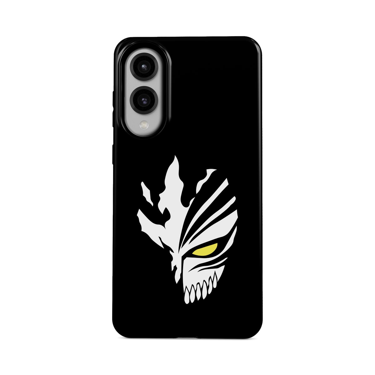 Samsung Galaxy S25 Edge | Semi Hollow Mask | Ichigo Kurosaki phone case, front view.