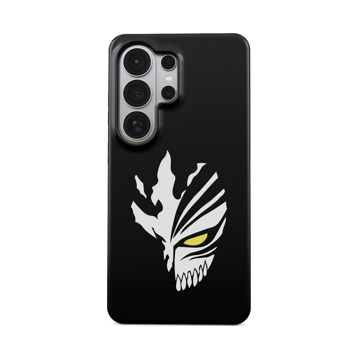 Samsung Galaxy S26 Ultra | Semi Hollow Mask | Ichigo Kurosaki phone case, front view.