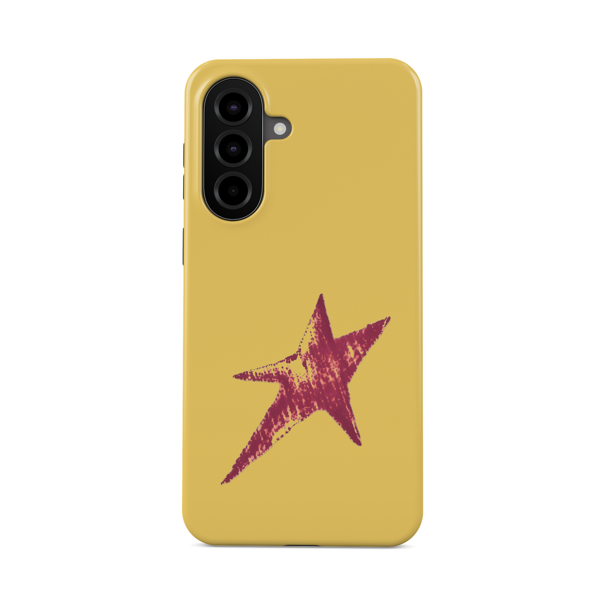 Samsung Galaxy A57 | Joestar Birthmark phone case, front view.