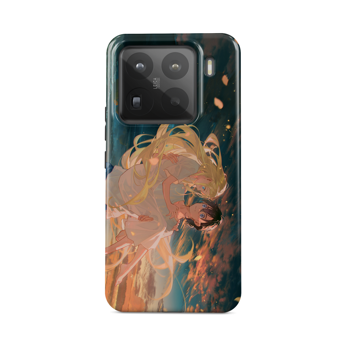 Xiaomi 15 Pro | Enjoying the Beach | Ushio x Shinpei phone case, front view.