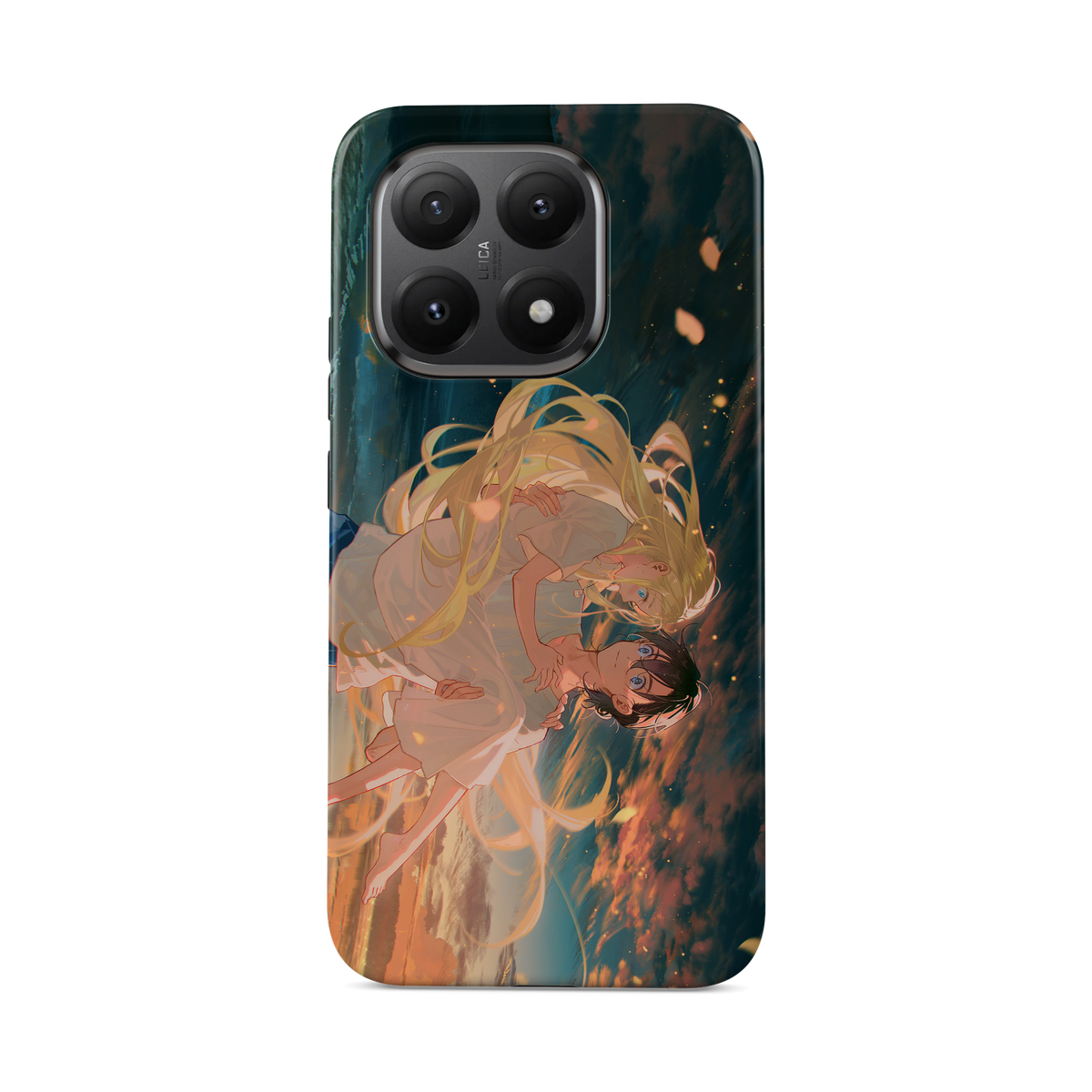 Xiaomi 15T | Enjoying the Beach | Ushio x Shinpei phone case, front view.