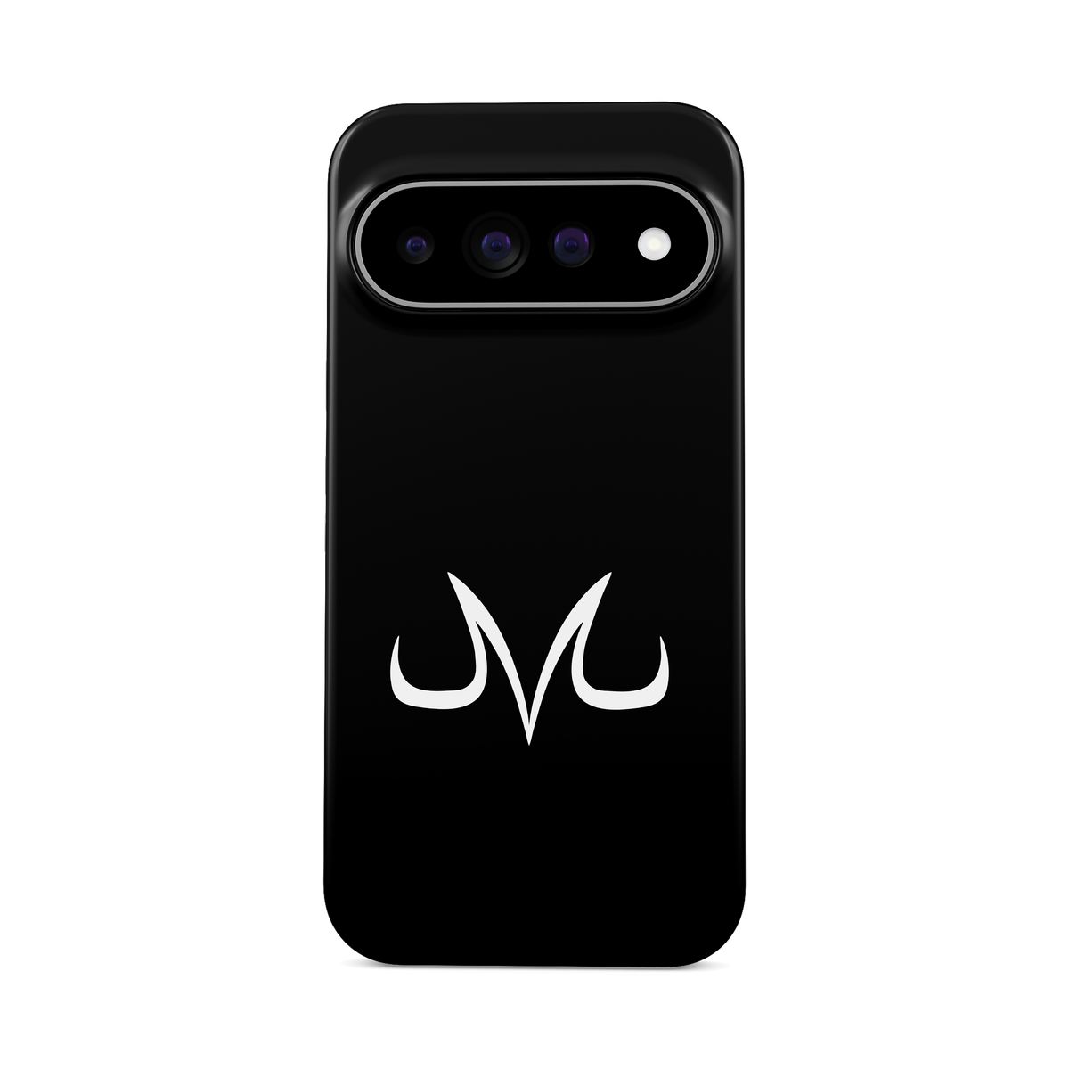 Google Pixel 11 Pro | Majin Symbol | Vegeta phone case, front view.