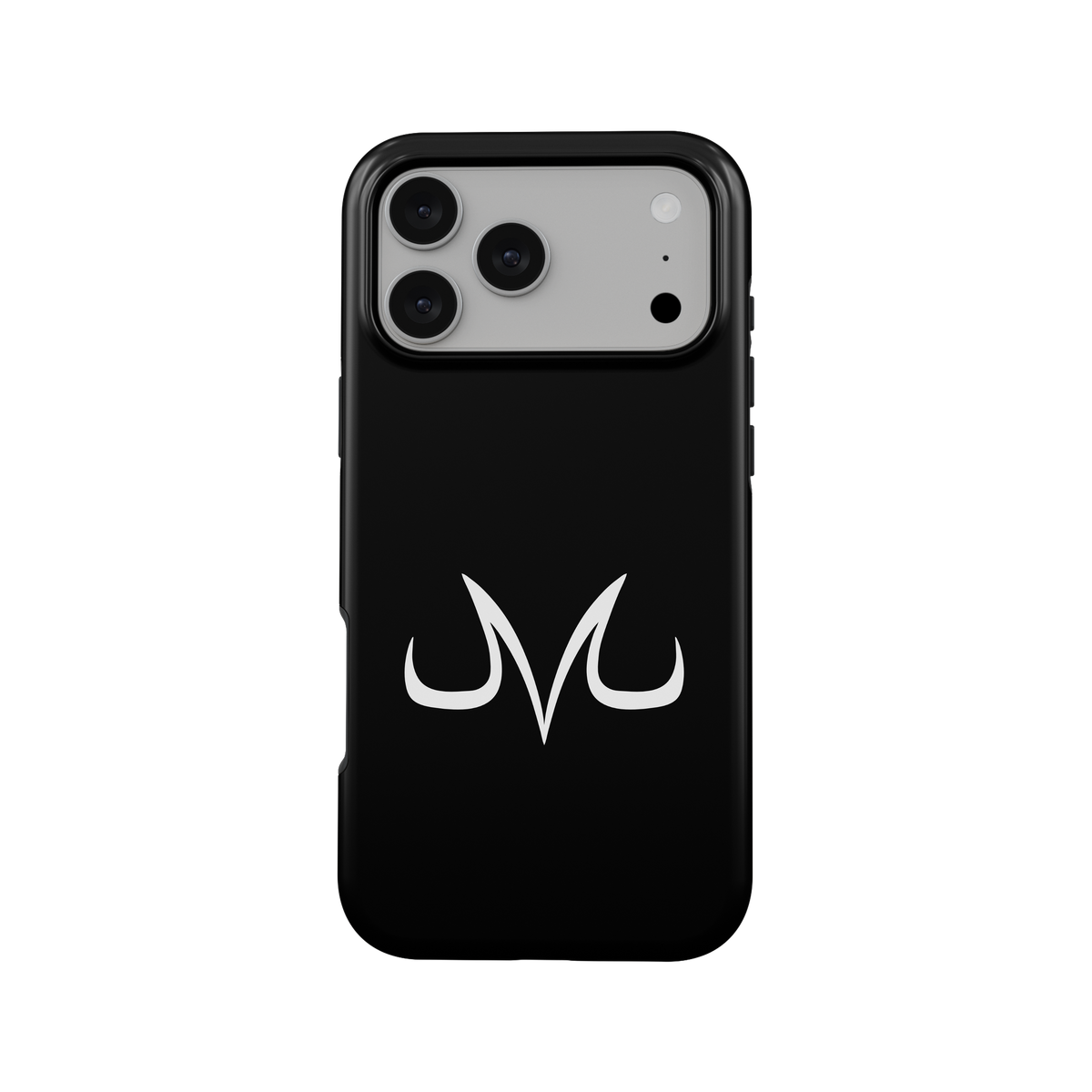 iPhone 17 Pro Max | Majin Symbol | Vegeta phone case, front view.