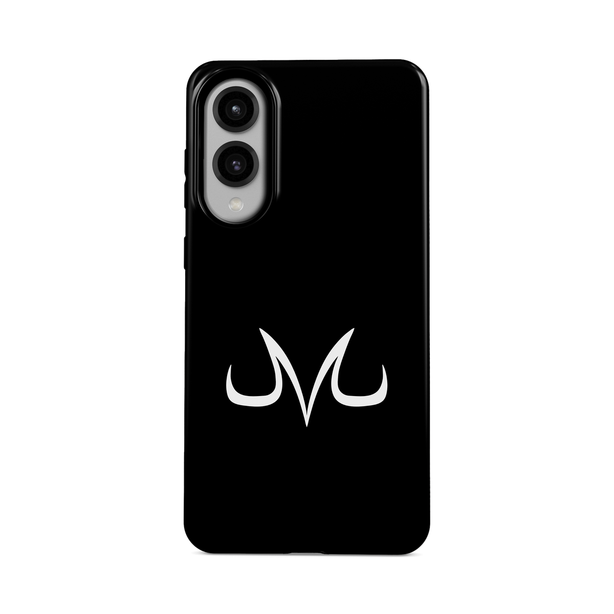 Samsung Galaxy S25 Edge | Majin Symbol | Vegeta phone case, front view.