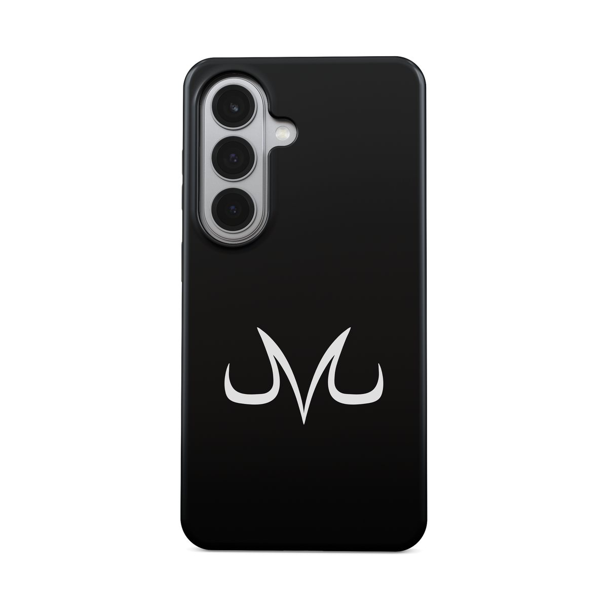 Samsung Galaxy S26 | Majin Symbol | Vegeta phone case, front view.