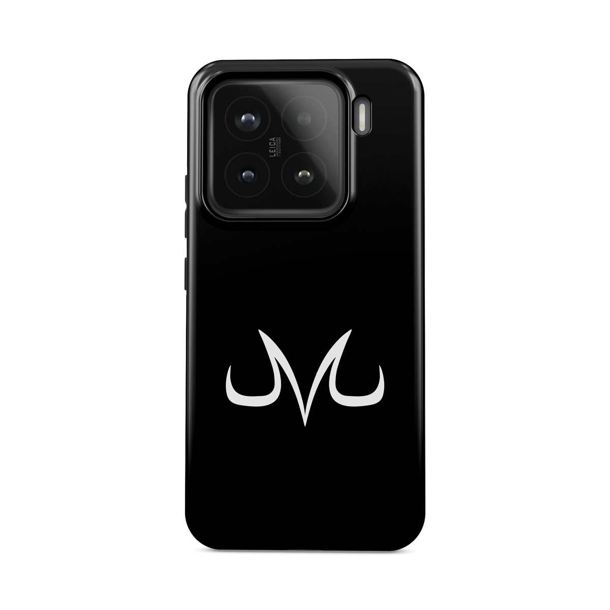 Xiaomi 15 | Majin Symbol | Vegeta phone case, front view.