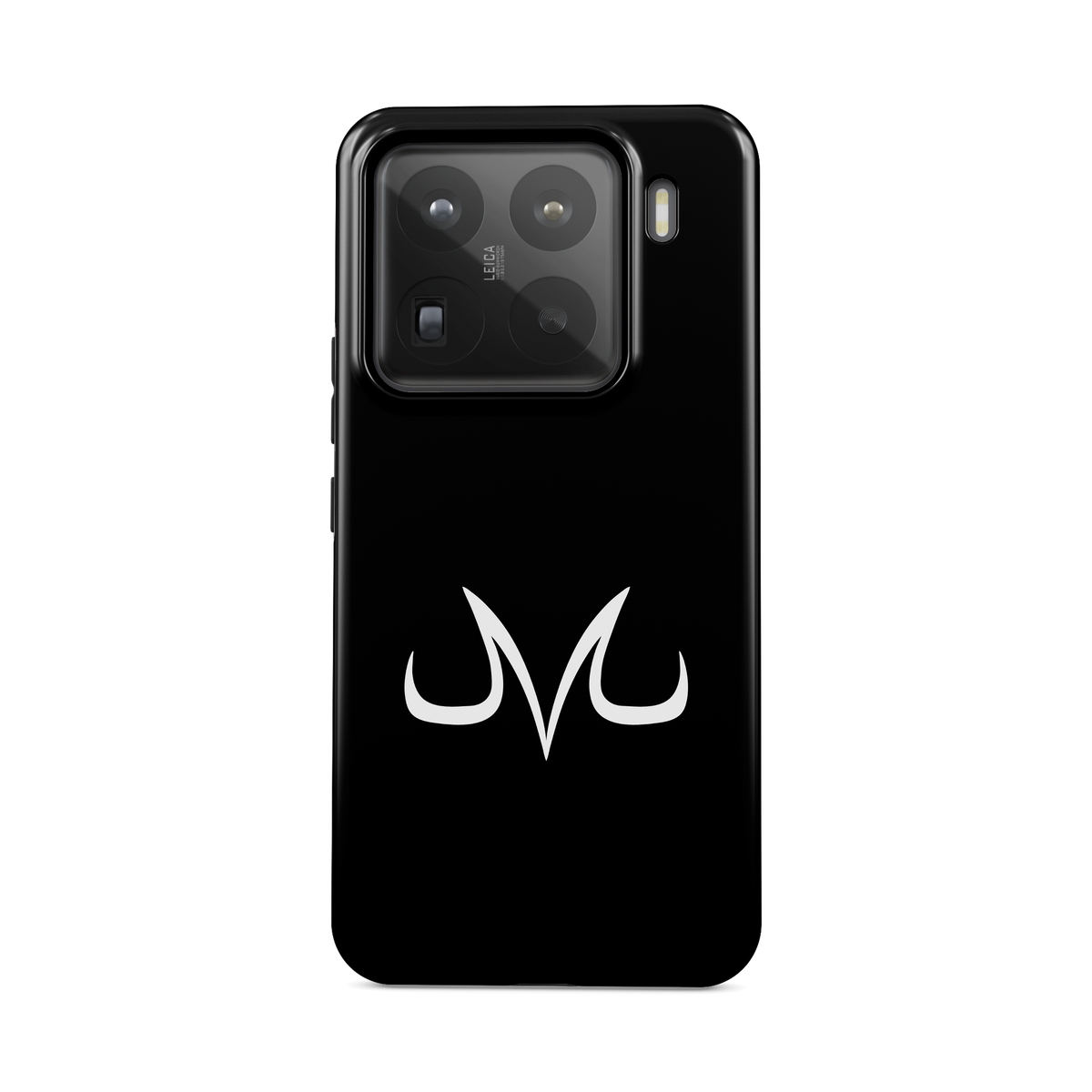 Xiaomi 15 Pro | Majin Symbol | Vegeta phone case, front view.
