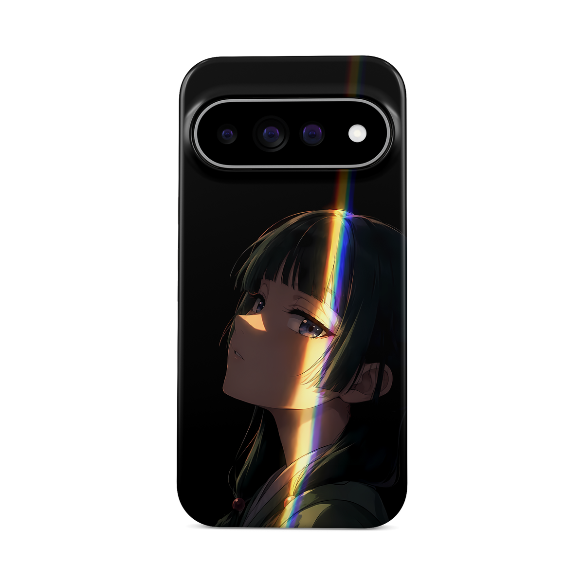 Google Pixel 11 Pro XL | In the Dark | Maomao phone case, front view.