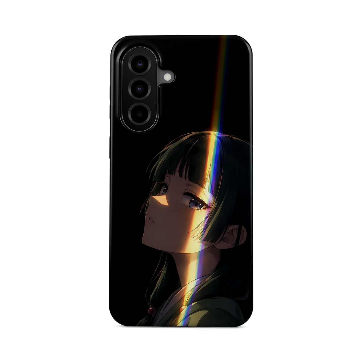Samsung Galaxy A37 | In the Dark | Maomao phone case, front view.