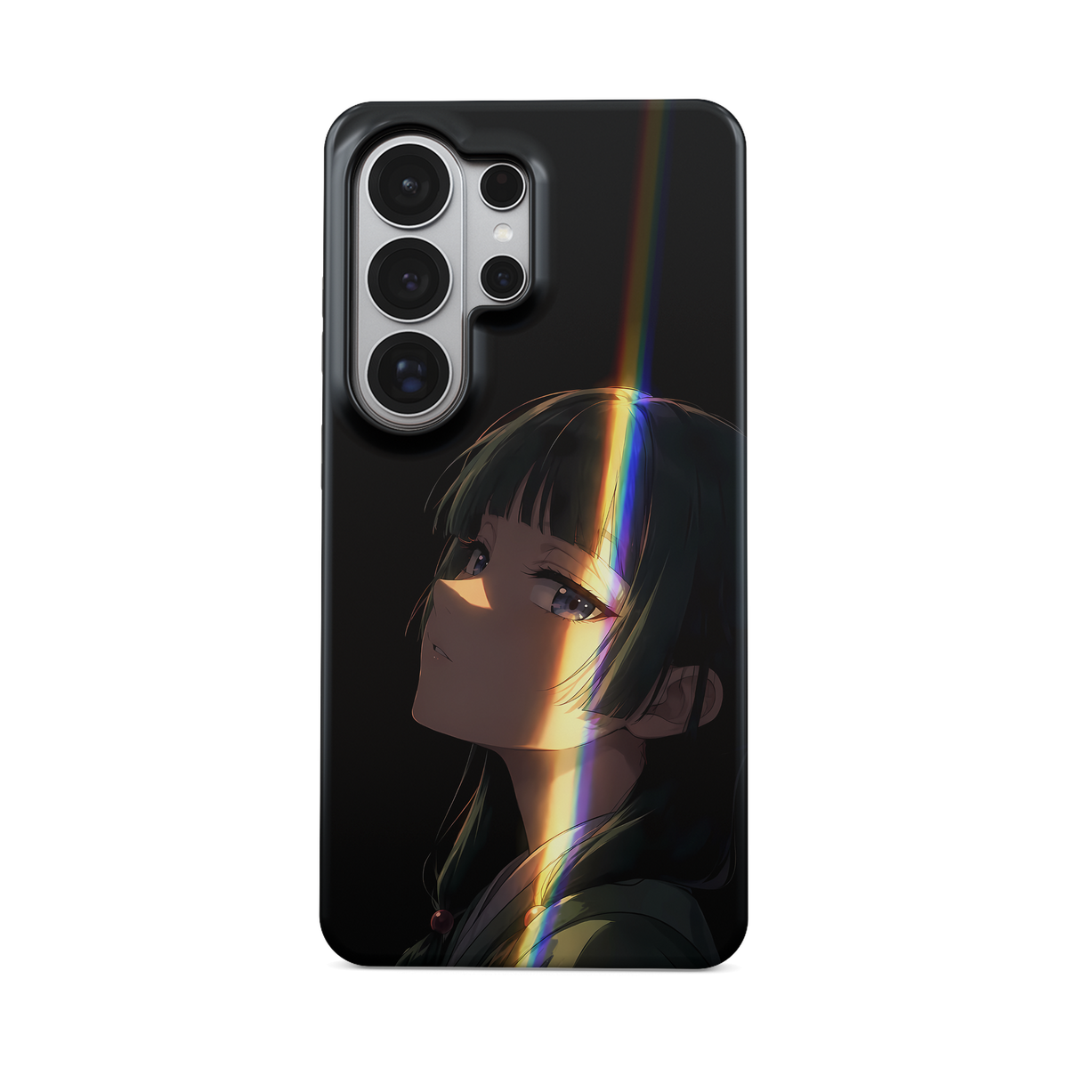 Samsung Galaxy S26 Ultra | In the Dark | Maomao phone case, front view.