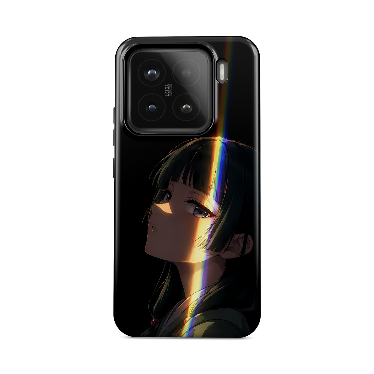 Xiaomi 15 | In the Dark | Maomao phone case, front view.