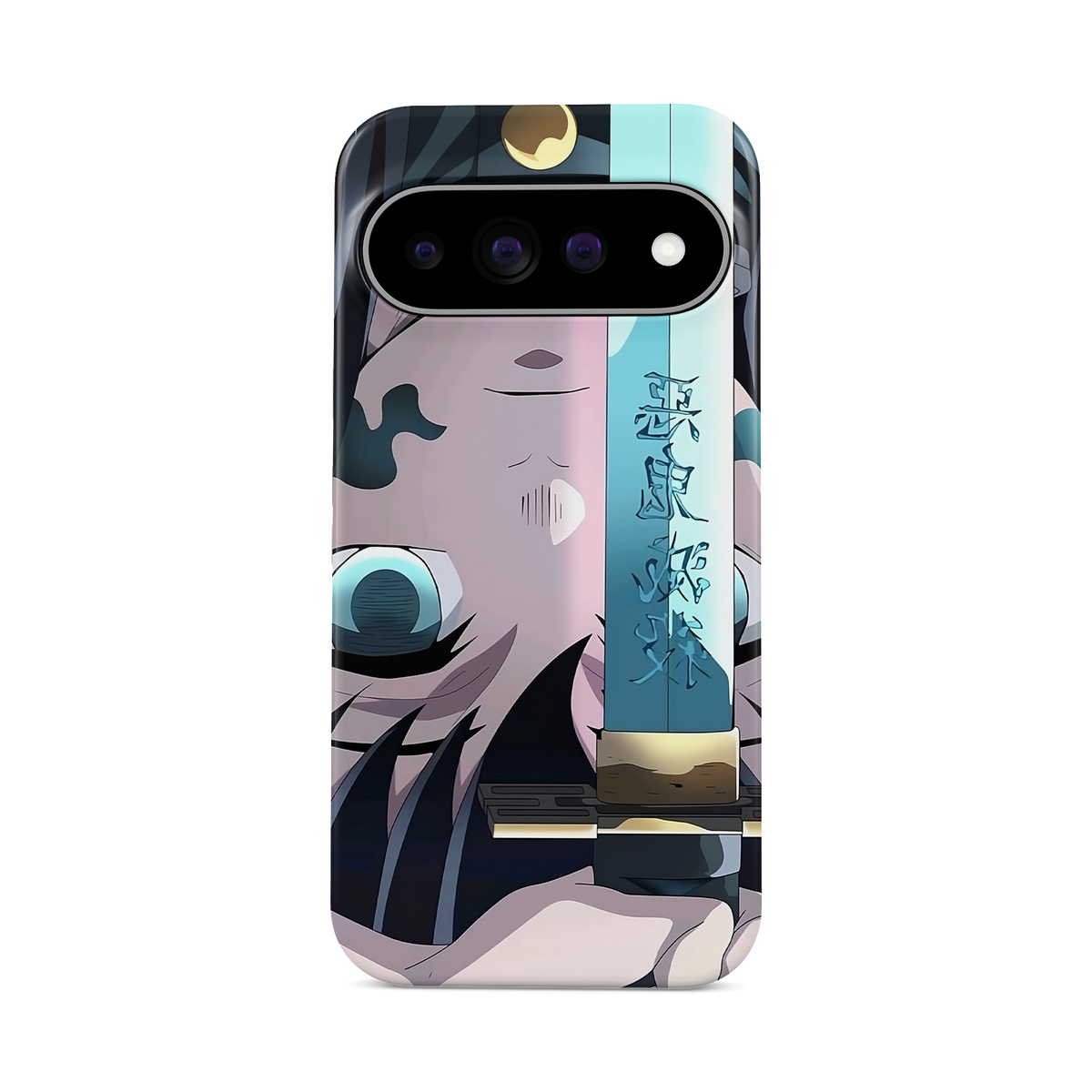 Google Pixel 11 Pro | Inverted Marks | Muichiro Tokito phone case, front view.