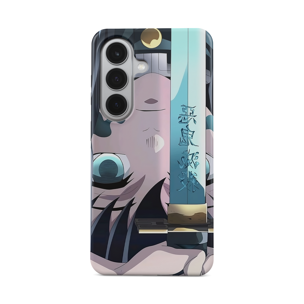 Samsung Galaxy S26 Plus | Inverted Marks | Muichiro Tokito phone case, front view.