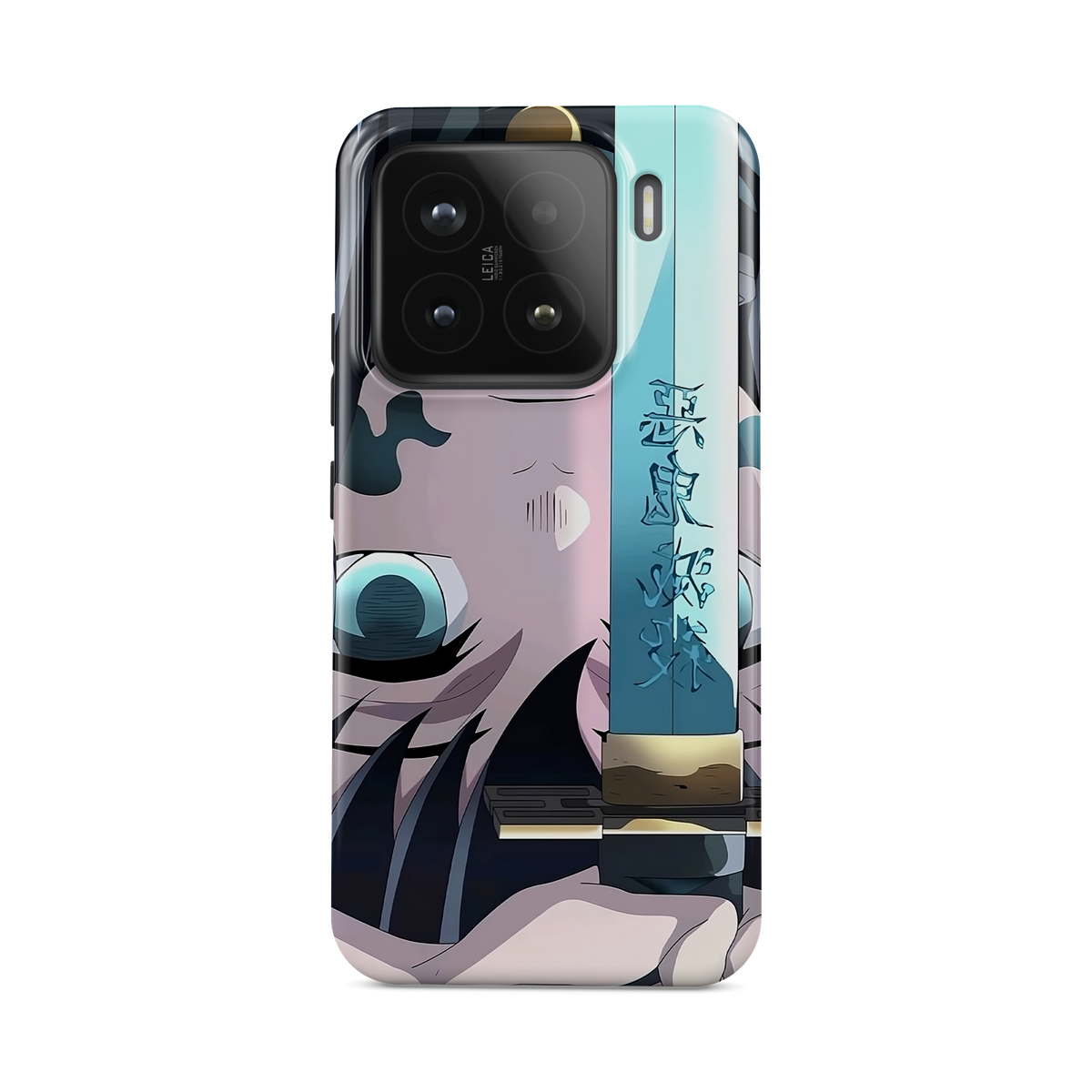 Xiaomi 15 | Inverted Marks | Muichiro Tokito phone case, front view.