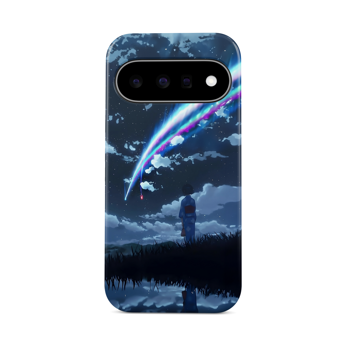 Google Pixel 11 | Stargazing | Mitsuha Miyamizu phone case, front view.