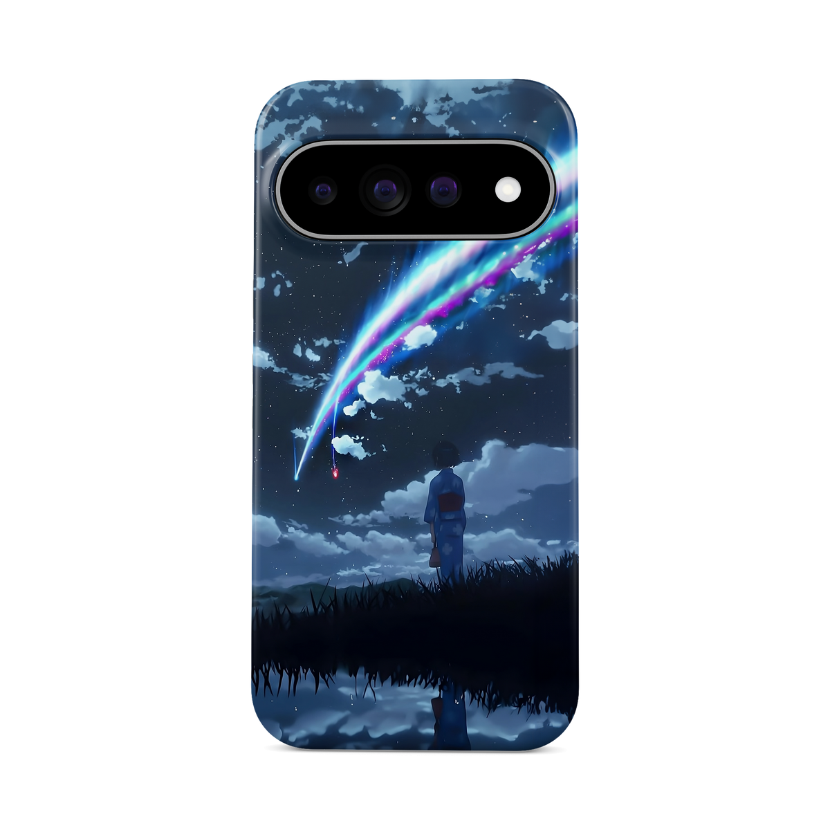 Google Pixel 11 Pro | Stargazing | Mitsuha Miyamizu phone case, front view.