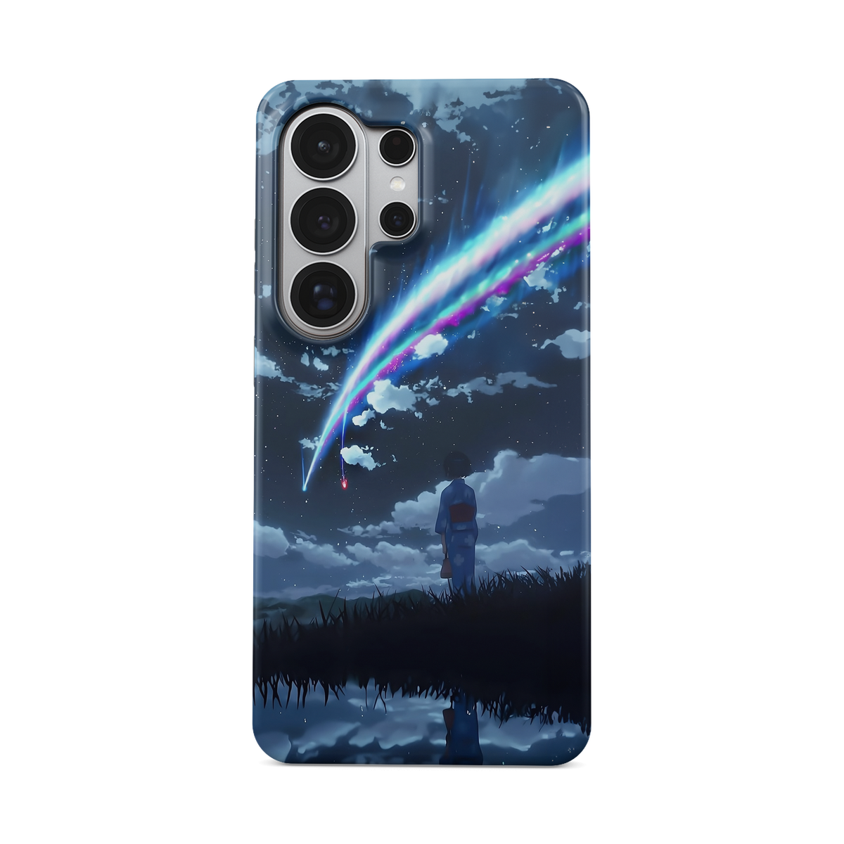 Samsung Galaxy S26 Ultra | Stargazing | Mitsuha Miyamizu phone case, front view.