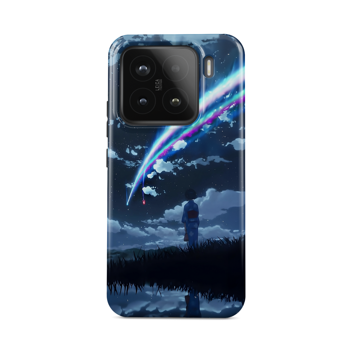 Xiaomi 15 | Stargazing | Mitsuha Miyamizu phone case, front view.