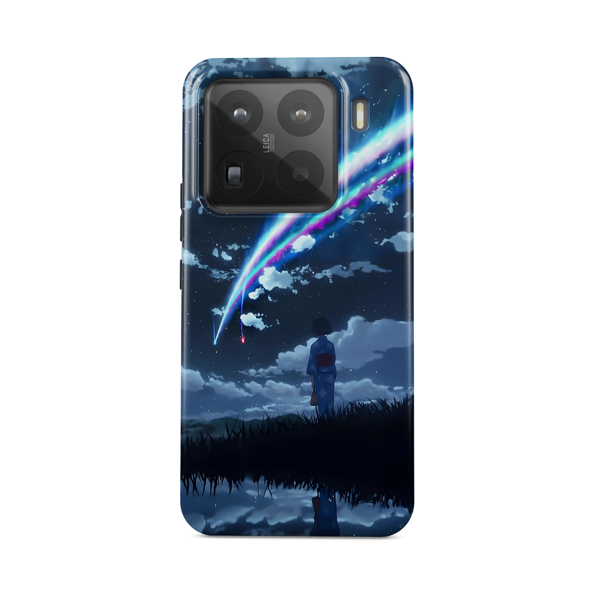 Xiaomi 15 Pro | Stargazing | Mitsuha Miyamizu phone case, front view.