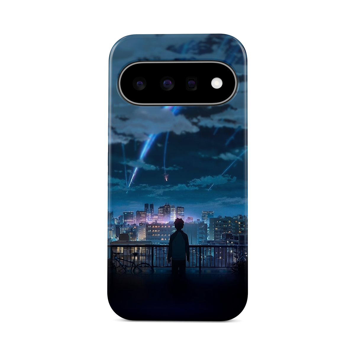Google Pixel 11 | Stargazing | Taki Tachibana phone case, front view.