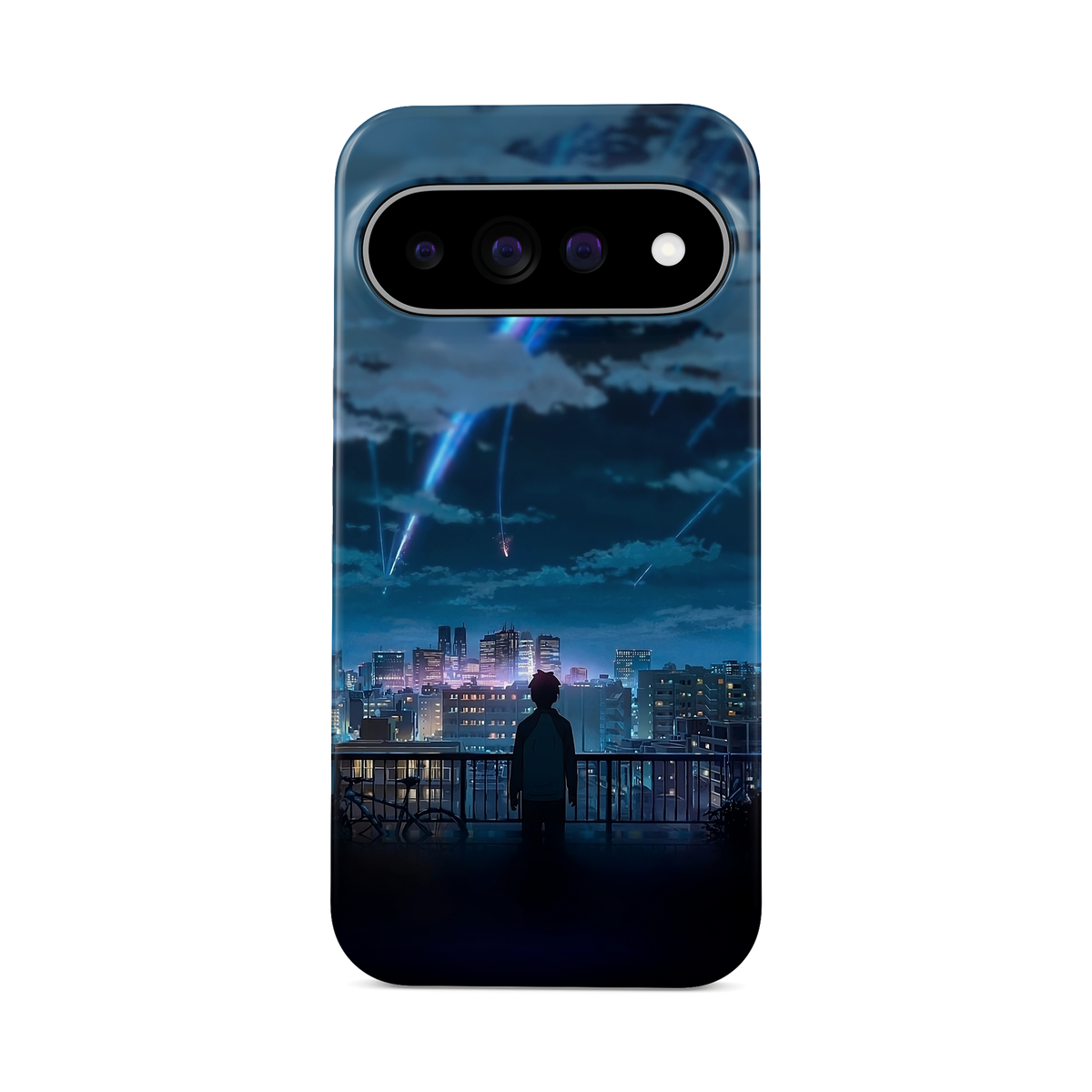 Google Pixel 11 Pro | Stargazing | Taki Tachibana phone case, front view.