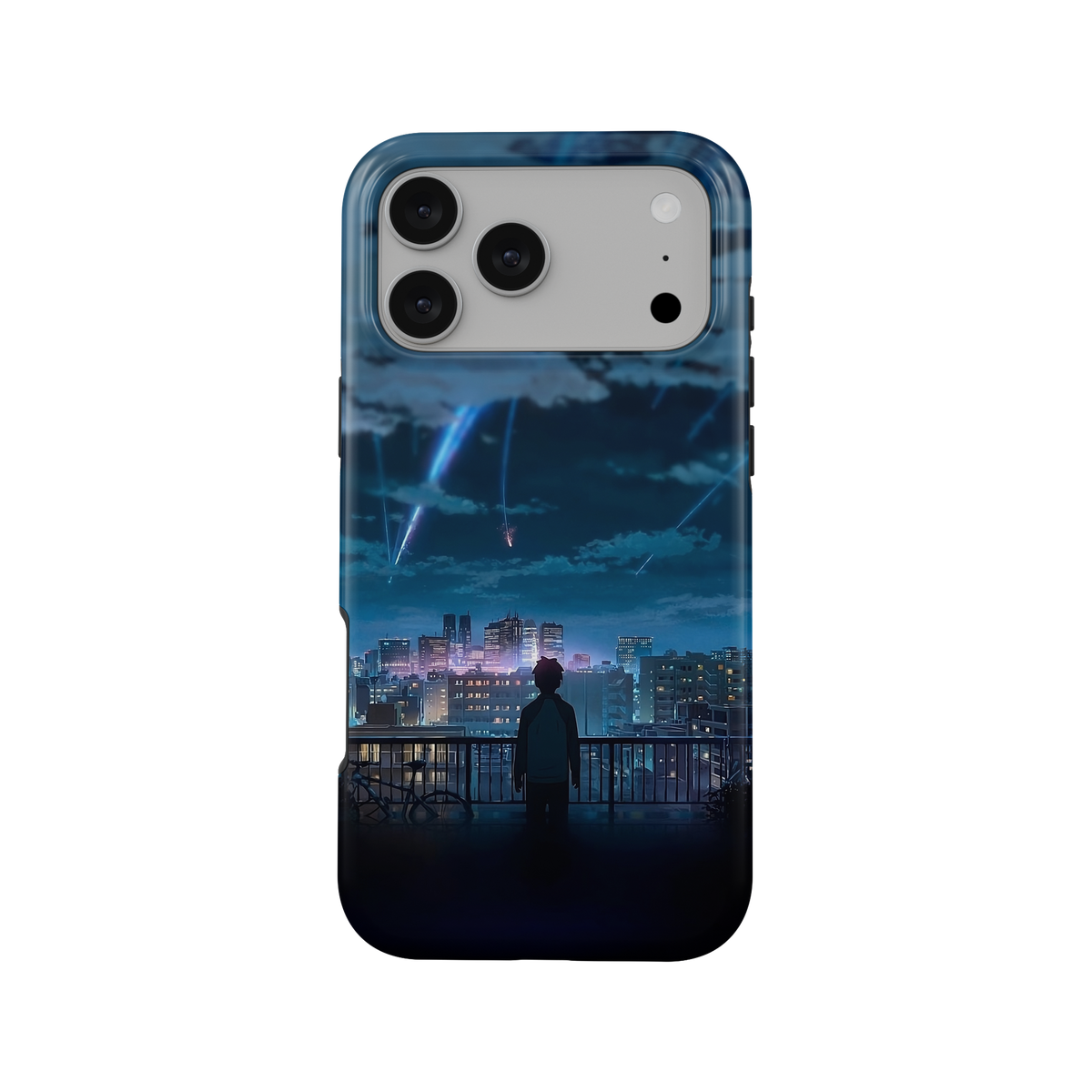 iPhone 17 Pro Max | Stargazing | Taki Tachibana phone case, front view.