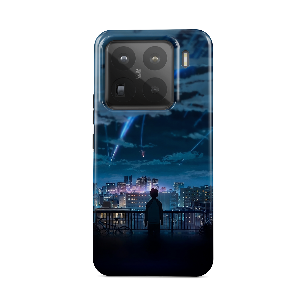 Xiaomi 15 Pro | Stargazing | Taki Tachibana phone case, front view.