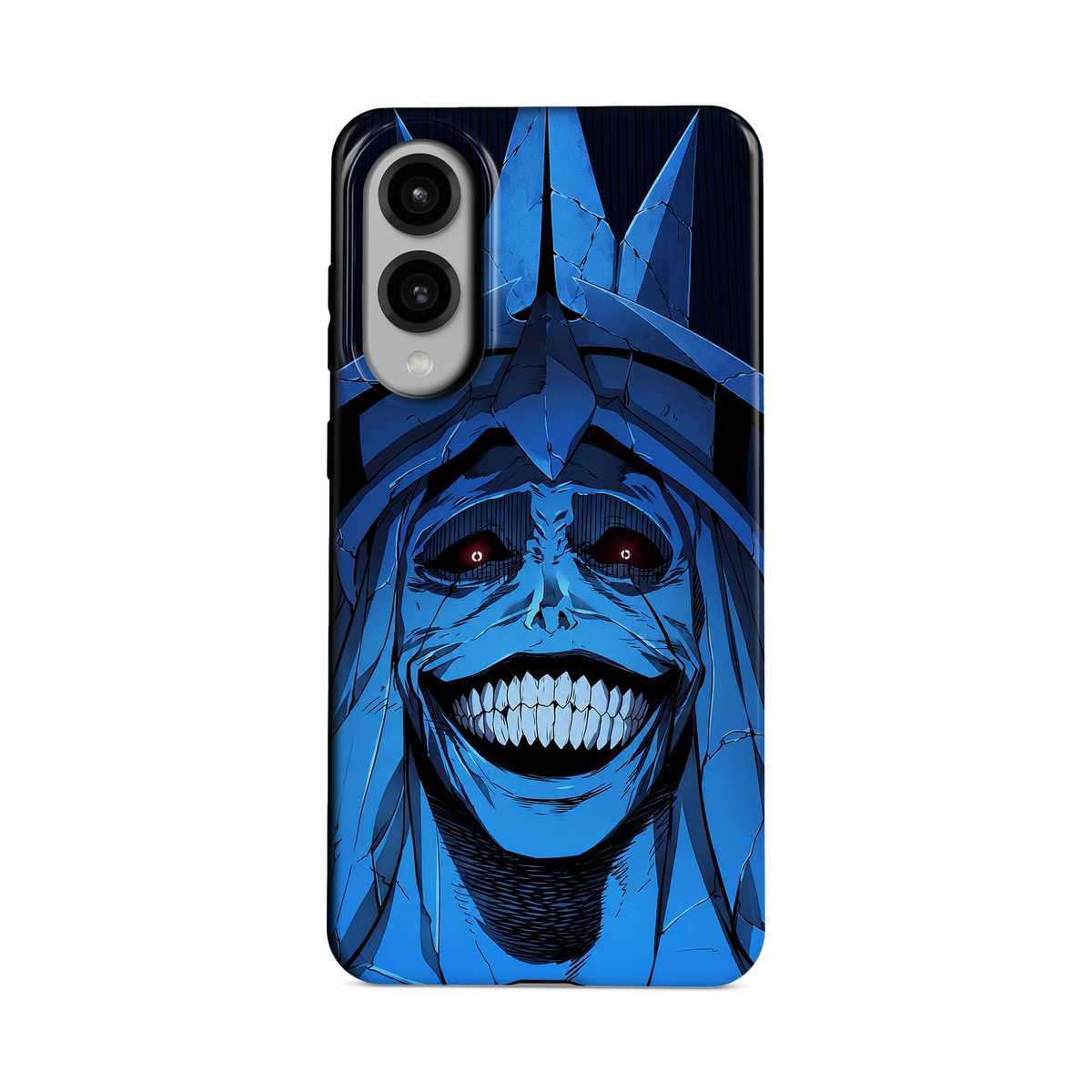 Samsung Galaxy S25 Edge | Smile | Statue of God phone case, front view.