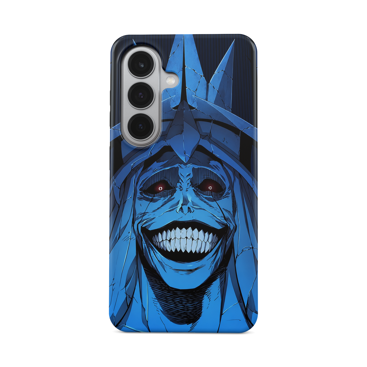 Samsung Galaxy S26 | Smile | Statue of God phone case, front view.