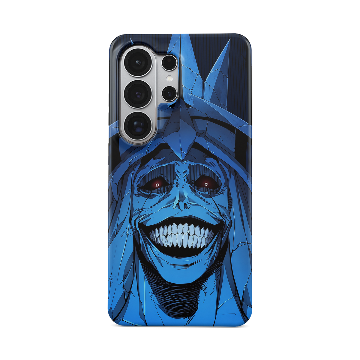 Samsung Galaxy S26 Ultra | Smile | Statue of God phone case, front view.